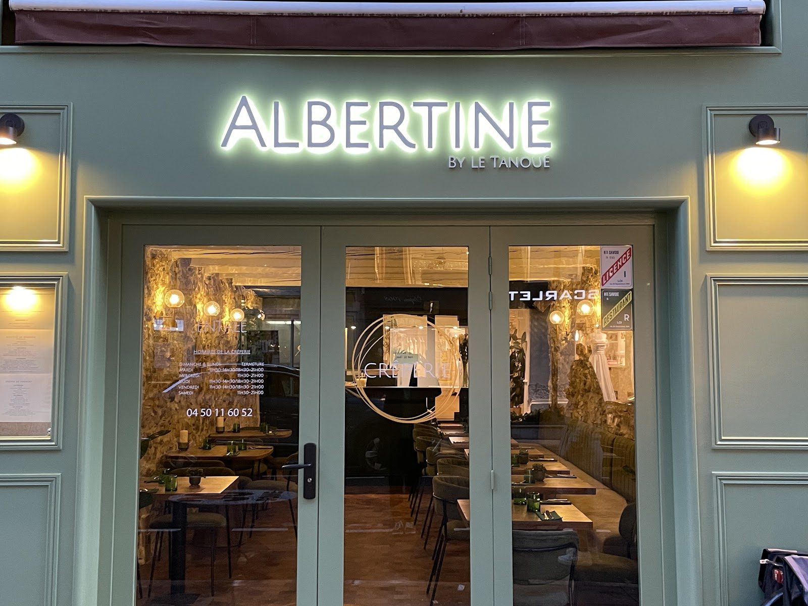 Albertine, restaurant à Annecy